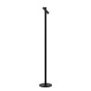 Lucide ANTRIM - Dobíjecí stojací lampa na čtení Vnitřní/venkovní - Baterie - LED stmívatelné - 1x2,2W 2700K - IP54 - černá