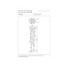 Lucide GISELA - Závěsné svítidlo - Ø 61 cm - LED - stmívatelné - 12x3,6W 2700K - Jantar