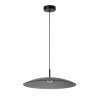 Lucide MENGA - Závěsné svítidlo - Ø 60 cm - LED Rozm. - 1x18,6W 2700K - Smoke Grey