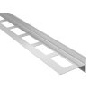 Sapho Spádová lišta, pravá, výška 10 mm, délka 1500 mm, nerez mat SPD1510-P