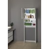 Aqualine SIMPLEX ECO skříňka za pračku 63x25x190cm, bílá SIME715