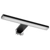 Sapho ESTHER 2 LED svítidlo, 6 W, 280x14x107 mm, IP44, černá E27679CI
