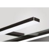Sapho ESTHER 2 LED svítidlo, 8 W, 500x14x107 mm, IP44, černá E27586CI