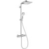 Hansgrohe Sprchový systém Hansgrohe Crometta E na stěnu s termostatickou baterií chrom 27281000