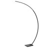 lucide curve stojaci lampa arc led stmivatelne 1x15w 2700k cerna