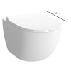 Vitra Wc závěsné VitrA Shift zadní odpad 4337-003-0075