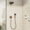 Hansgrohe Sprchová a vanová baterie Hansgrohe DuoTurn Q bez podomítkového tělesa kartáčovaný bronz 75414140