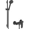 Hansgrohe Sprchová baterie Hansgrohe Vernis Blend se sprchovým setem 150 mm černá matná 26958670