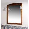 Sapho RETRO zrcadlo v dřevěném rámu 89x115cm, buk 1679