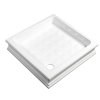 Kerasan RETRO keramická sprchová vanička, čtverec 90x90x20cm, bílá 133801