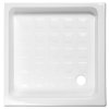 Kerasan RETRO keramická sprchová vanička, čtverec 90x90x20cm, bílá 133801