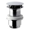 Omp Tea Umyvadlová výpust 5/4“, neuzavíratelná, velká zátka, 30-45mm, chrom 147.555.5
