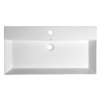 Sapho KARE 85 keramické umyvadlo nábytkové 85x45cm, bílá 17085