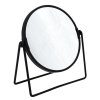 Ridder SUMMER kosmetické zrcátko na postavení, Ø 160mm, oboustranné, černá 03009010