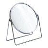 Ridder SUMMER kosmetické zrcátko na postavení, Ø 160mm, oboustranné, chrom 03009000