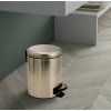 Gedy POTTY odpadkový koš 3l, Soft Close, zlato mat 320987