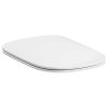 Kerasan THE NEW YORKER WC sedátko, SLIM,  bílá/chrom 569201