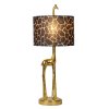 miss tall table lamp e27 60w gold