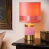 frizzle table lamp e14 40w h32cm pink