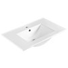 Sapho SLIM keramické umyvadlo, nábytkové, 70x46,5cm, bílá 1601-70