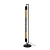calixt stojaci lampa 2x e27 25w cerna 05733 02 30
