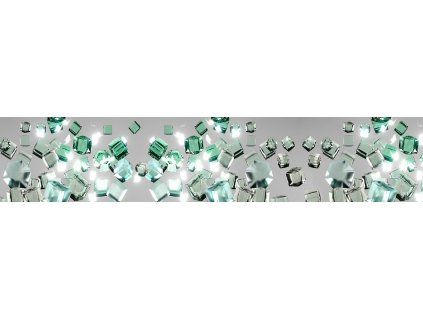 vyr 4047 Abstrakce 24 Green cubes