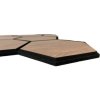 Akustický panel Hexagon SLAN-605 872x579x10mm ořech