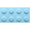Dekorativní obklad do dětského pokoje LEGO Světle modrý