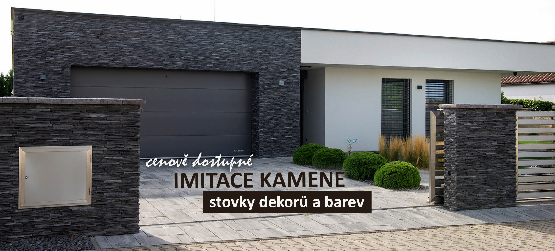 Cenově dostupné IMITACE KAMENE - stovky dekorů a barev