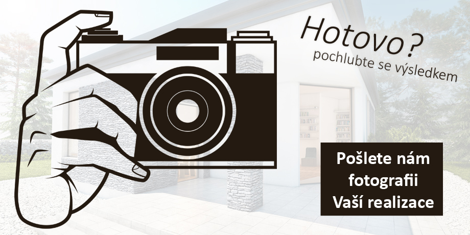 Pošlete nám fotografii realizace!