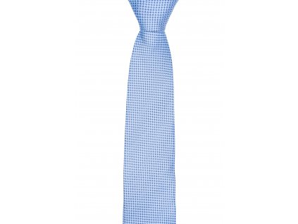 Světle modrá kravata se strukturou
