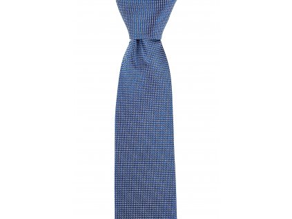 Modrá vzorovaná kravata