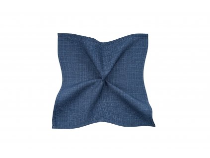 Modrý kapesníček se strukturou