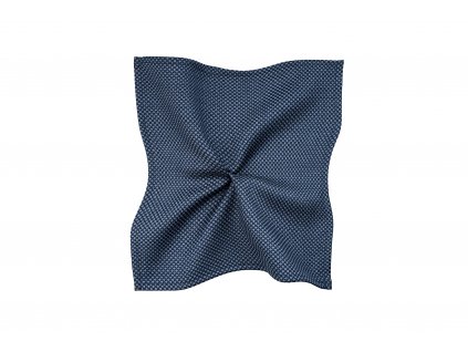 Modrý kapesníček s puntíkem