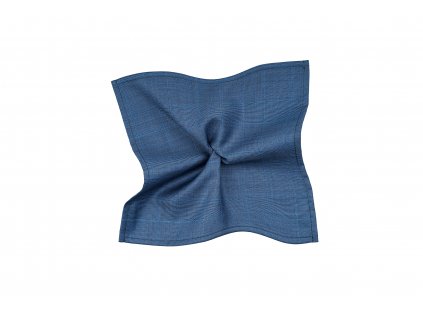 Modrý kapesníček s kárem