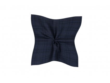 Antracitový kapesníček s decentním kárem