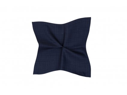 Šedomodrý kapesníček s kárem