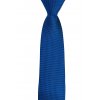 Královská modrá kravata se strukturou