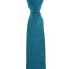 Zelená twin kravata s jemným vzorem