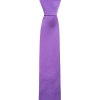 Fialová kravata s šikmou linií