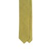 Khaki kravata s šikmou linií