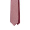 Vínová twin kravata s decentním vzorem