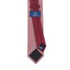 Vínová twin kravata s decentním vzorem