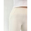 Bezove rebrovane leginy s vysokym pasom 517 1beige 1