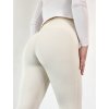 Bezove rebrovane leginy s vysokym pasom 517 1beige 2