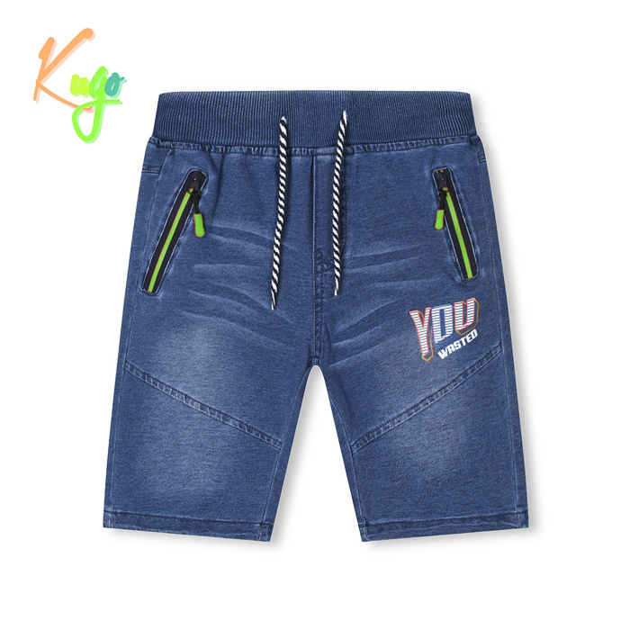 Kugo chlapecké kraťasy (FK0278) Barva: žlutý zip, Velikost: 158