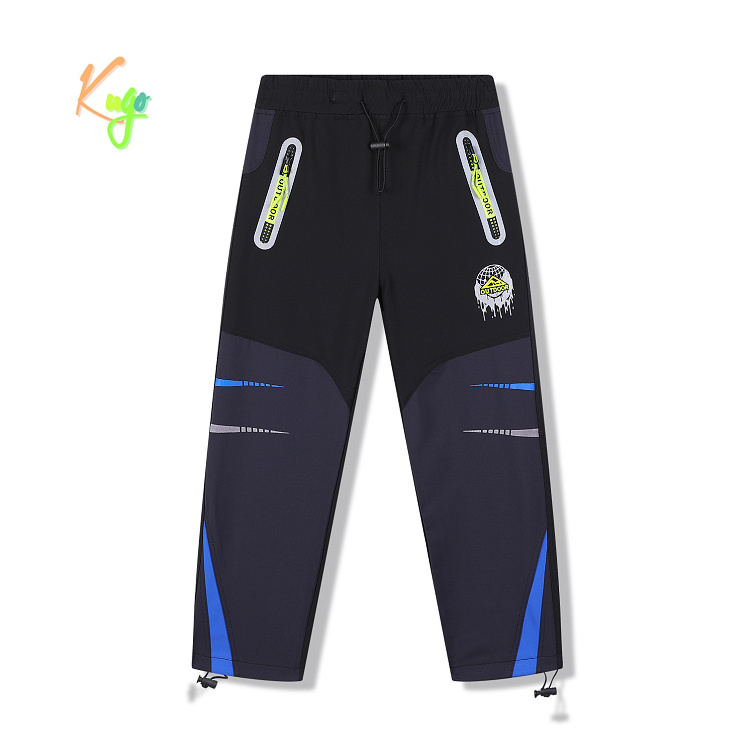 Outdoor kalhoty (HK8582) Barva: žlutý zip, Velikost: 116