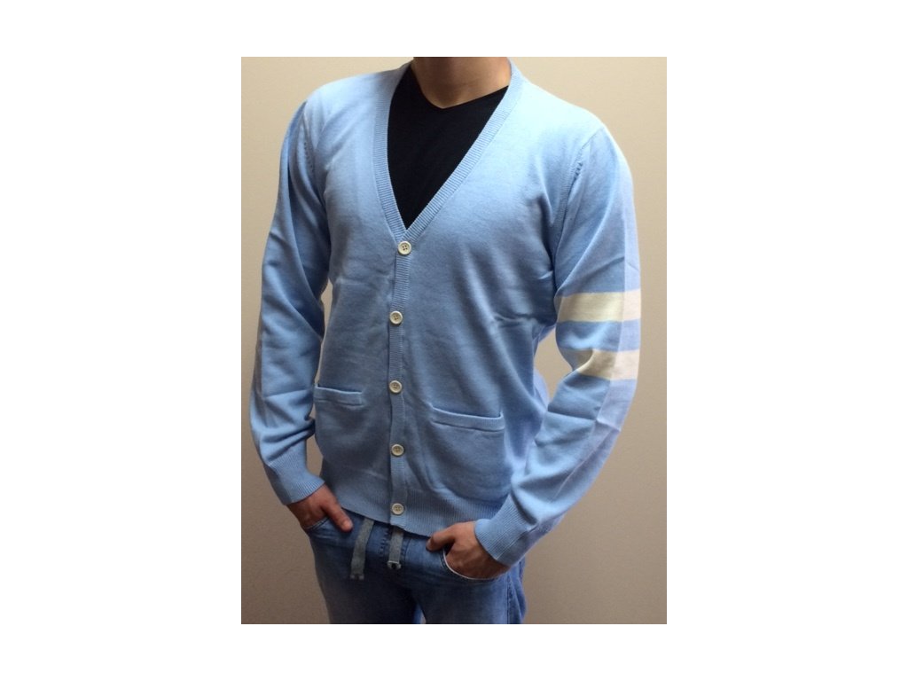 Jack & Jones Pánsky sveter - svetlo modrý| Dress Shop