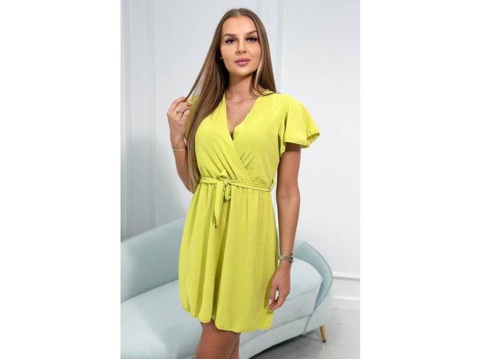 slo pl Saty s hlbokym vystrihom pistacie 24965 2