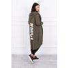 slo pl Kardigan s potlacou oversize khaki 15770 2
